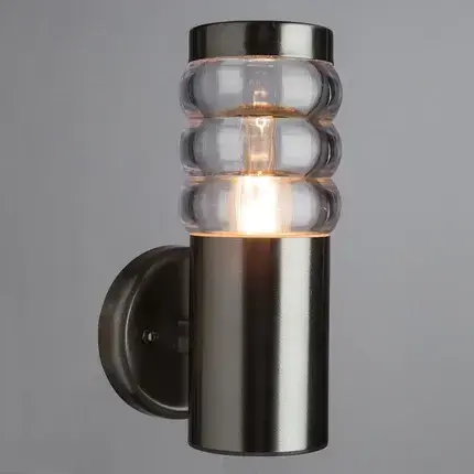 Уличный светильник Arte Lamp A8381AL-1SS PORTICA — серебряный, ракурс 2