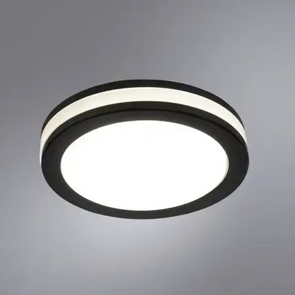 Точечный светильник Arte Lamp A8430PL-1BK TABIT — черный, ракурс 2