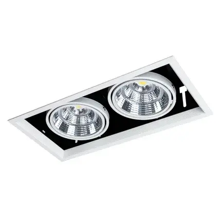 Точечный светильник Arte Lamp A8450PL-2WH MERGA — белый, ракурс 3