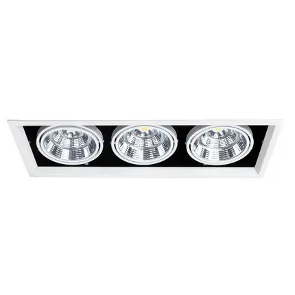 Точечный светильник Arte Lamp A8450PL-3WH MERGA — белый, ракурс 3