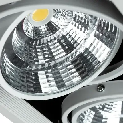 Точечный светильник Arte Lamp A8450PL-3WH MERGA — белый, ракурс 4