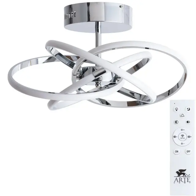 Люстра Arte Lamp A9052PL-4CC ORBIT — хром