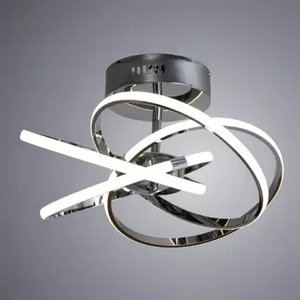 Люстра Arte Lamp A9052PL-4CC ORBIT — хром, ракурс 2