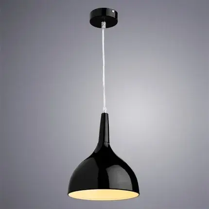 Светильник Arte Lamp A9077SP-1BK HELMET — черный, ракурс 2