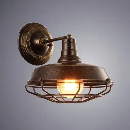 Бра Arte Lamp A9183AP-1BR PANDORA — коричневый
