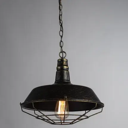 Светильник Arte Lamp A9183SP-1BR PANDORA — коричневый, ракурс 2