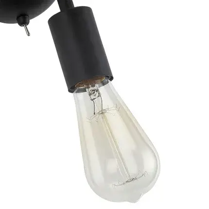 Бра Arte Lamp A9190AP-1BK ROOTS — черный, ракурс 3