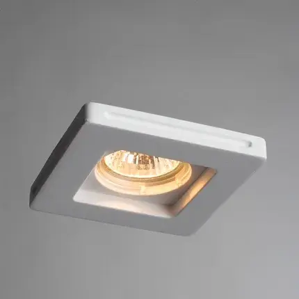 Точечный светильник Arte Lamp A9214PL-1WH INVISIBLE — белый, ракурс 2