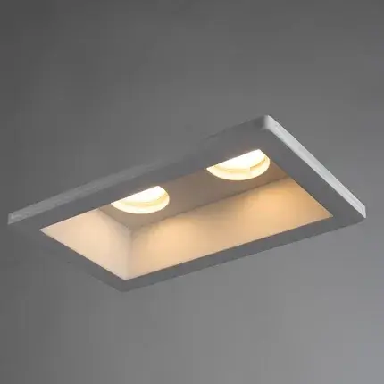 Точечный светильник Arte Lamp A9214PL-2WH INVISIBLE — белый, ракурс 2