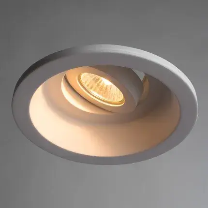 Точечный светильник Arte Lamp A9215PL-1WH INVISIBLE — белый, ракурс 2