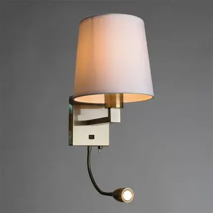 Бра Arte Lamp A9246AP-2AB HALL — бронза, ракурс 2