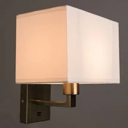 Бра Arte Lamp A9248AP-1AB HALL — никель, ракурс 2