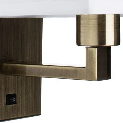 Бра Arte Lamp A9248AP-1AB HALL — никель, ракурс 3