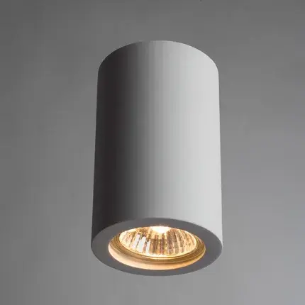 Точечный светильник Arte Lamp A9260PL-1WH TUBO — белый, ракурс 2