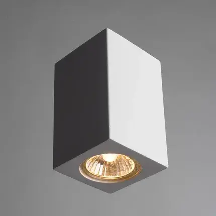 Точечный светильник Arte Lamp A9264PL-1WH TUBO — белый, ракурс 2