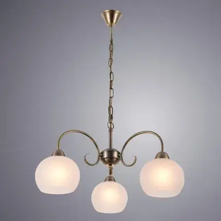 Люстра Arte Lamp A9317LM-3AB MARGO — бронза, ракурс 2