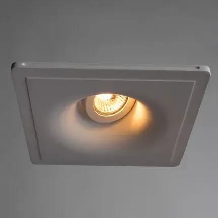 Точечный светильник Arte Lamp A9410PL-1WH INVISIBLE — белый, ракурс 2