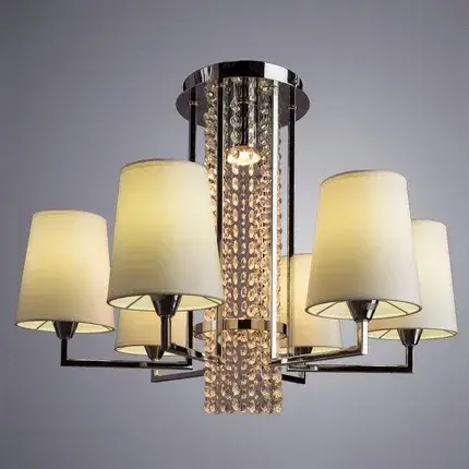 Люстра Arte Lamp A9490PL-6-1CC PADOVA — хром, ракурс 2