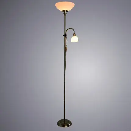 Торшер Arte Lamp A9569PN-2AB DUETTO — бронза, ракурс 2
