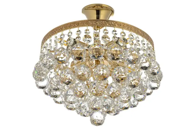 Люстра Arti Lampadari Castellana E 1.3.30.501 G — золотой, ракурс 4