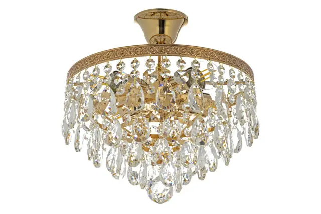 Люстра Arti Lampadari Castellana E 1.3.30.601 G — золотой, ракурс 2