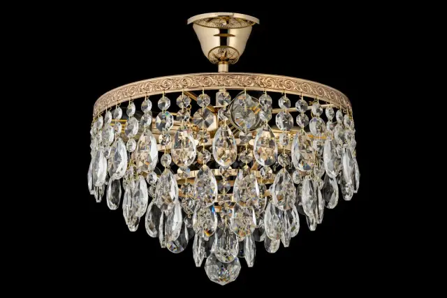 Люстра Arti Lampadari Castellana E 1.3.30.601 G — золотой, ракурс 4