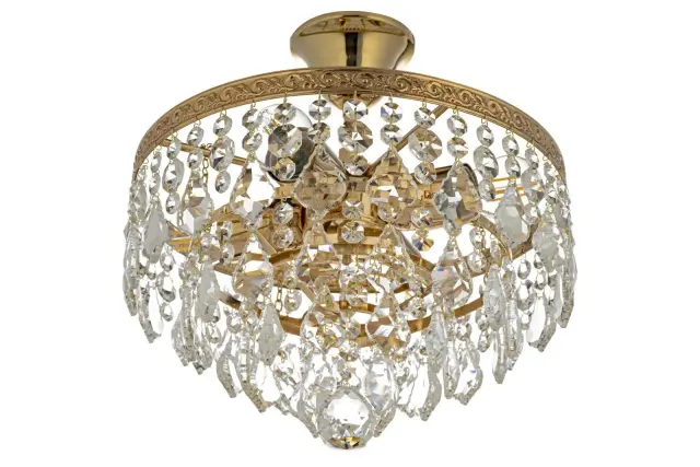 Люстра Arti Lampadari Castellana E 1.3.30.602 G — золотой, ракурс 2