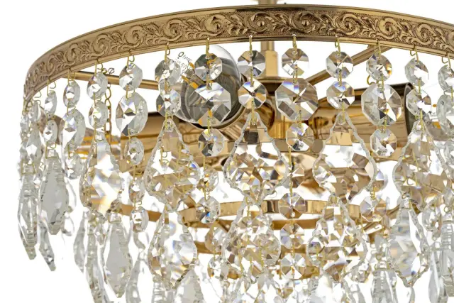 Люстра Arti Lampadari Castellana E 1.3.30.602 G — золотой, ракурс 3