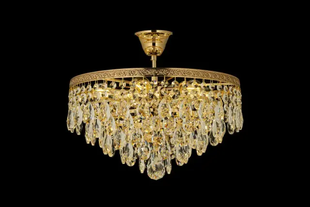 Люстра Arti Lampadari Castellana E 1.3.38.601 G — золотой, ракурс 3