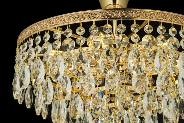 Люстра Arti Lampadari Castellana E 1.3.38.601 G — золотой, ракурс 4