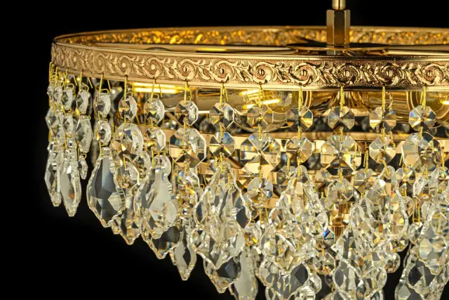 Люстра Arti Lampadari Castellana E 1.3.38.602 G — золотой, ракурс 5