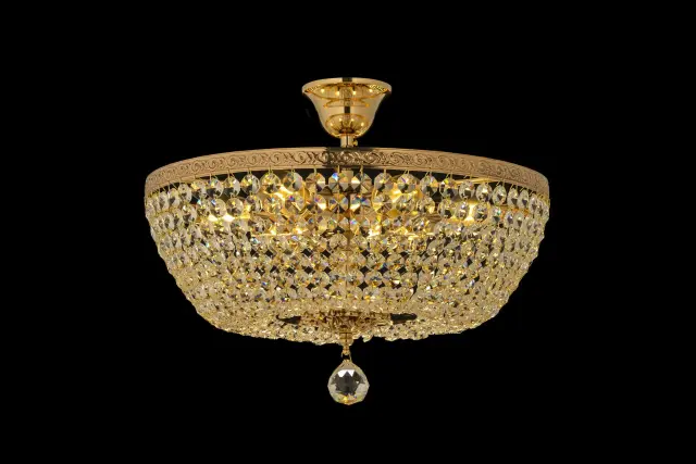 Люстра Arti Lampadari Castellana E 1.3.40.501 GH — золотой, ракурс 3