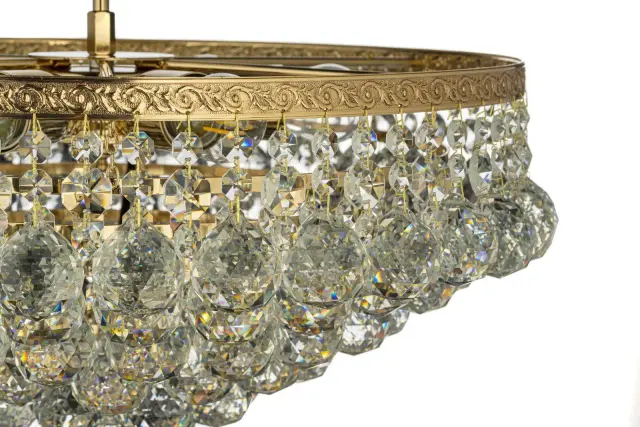 Люстра Arti Lampadari Castellana E 1.3.46.501 G — золотой, ракурс 2
