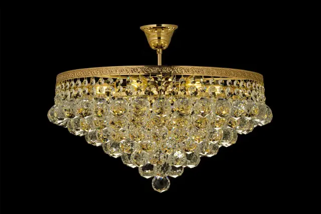 Люстра Arti Lampadari Castellana E 1.3.46.501 G — золотой, ракурс 3