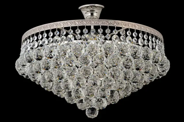 Люстра Arti Lampadari Castellana E 1.3.46.501 N — никель, ракурс 4