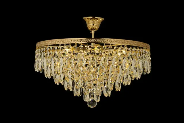 Люстра Arti Lampadari Castellana E 1.3.46.601 G — золотой, ракурс 3