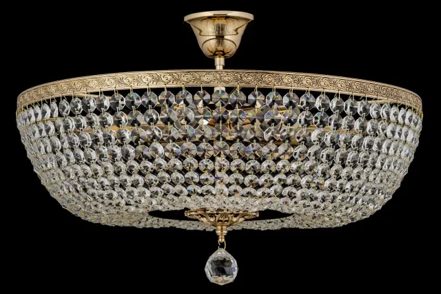 Люстра Arti Lampadari Castellana E 1.3.50.501 GH — золотой, ракурс 3