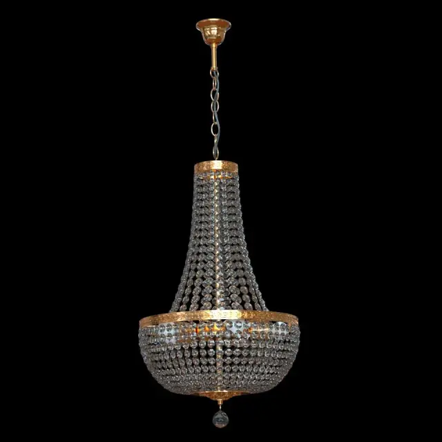 Люстра Arti Lampadari Castellana E 1.5.40.100 G — золотой, ракурс 3