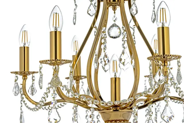 Люстра Arti Lampadari Ercolano E 1.1.6.602 G — золотой, ракурс 3