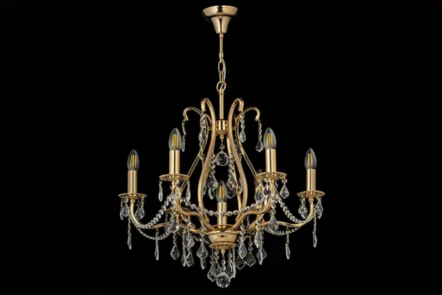 Люстра Arti Lampadari Ercolano E 1.1.6.602 G — золотой, ракурс 4