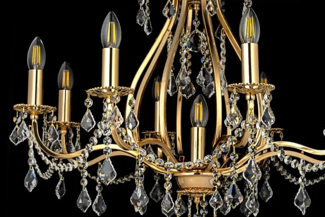 Люстра Arti Lampadari Ercolano E 1.1.8.602 G — золотой, ракурс 5