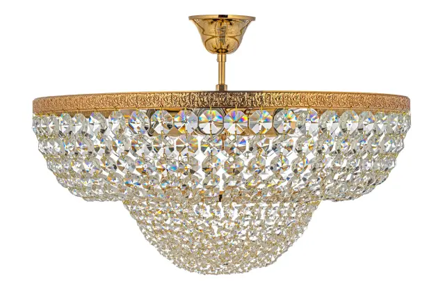 Люстра Arti Lampadari Favola E 1.3.50.502 G — золотой, ракурс 2