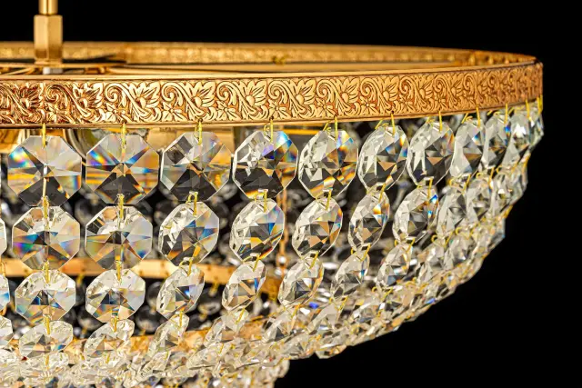 Люстра Arti Lampadari Favola E 1.3.50.502 G — золотой, ракурс 4