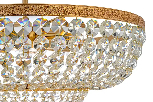 Люстра Arti Lampadari Favola E 1.3.50.502 G — золотой, ракурс 5