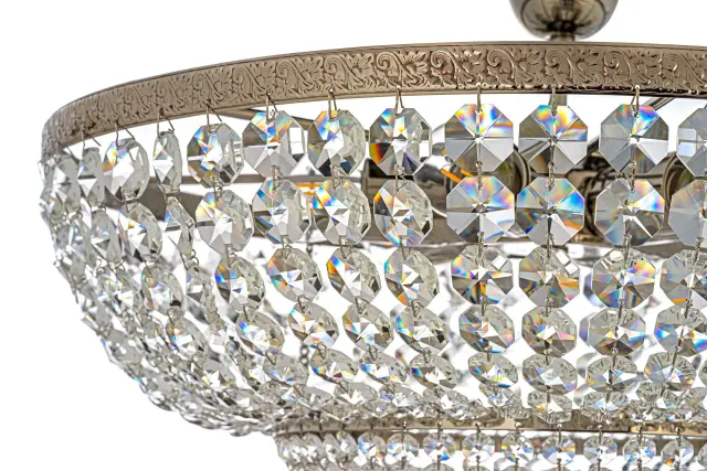 Люстра Arti Lampadari Favola E 1.3.50.502 N — никель, ракурс 4
