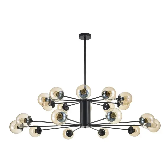 Люстра Arti Lampadari Filetto E 1.1.20 B — черный