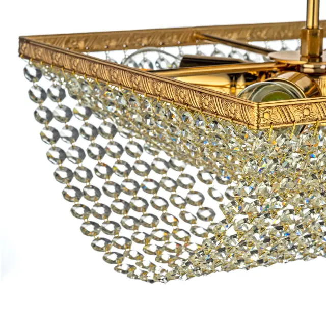 Люстра Arti Lampadari Nobile E 1.3.30.501 G — золотой, ракурс 2