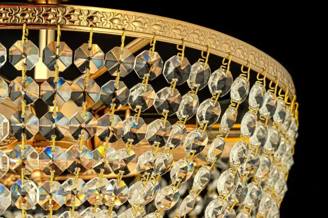 Люстра Arti Lampadari Stella E 1.3.30.504 G — золотой, ракурс 3