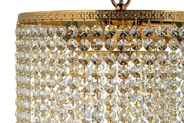 Люстра Arti Lampadari Stella E 1.5.30.101 G — золотой, ракурс 2