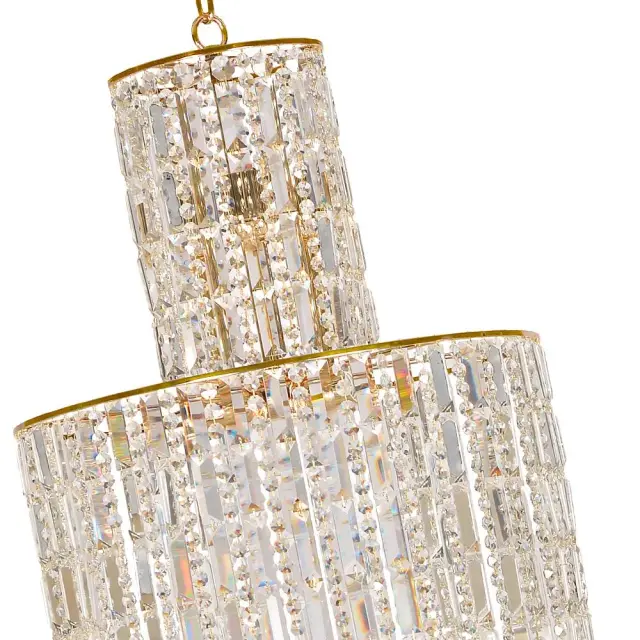 Люстра Arti Lampadari Valencia E 1.11.50.501 G — золотой, ракурс 2